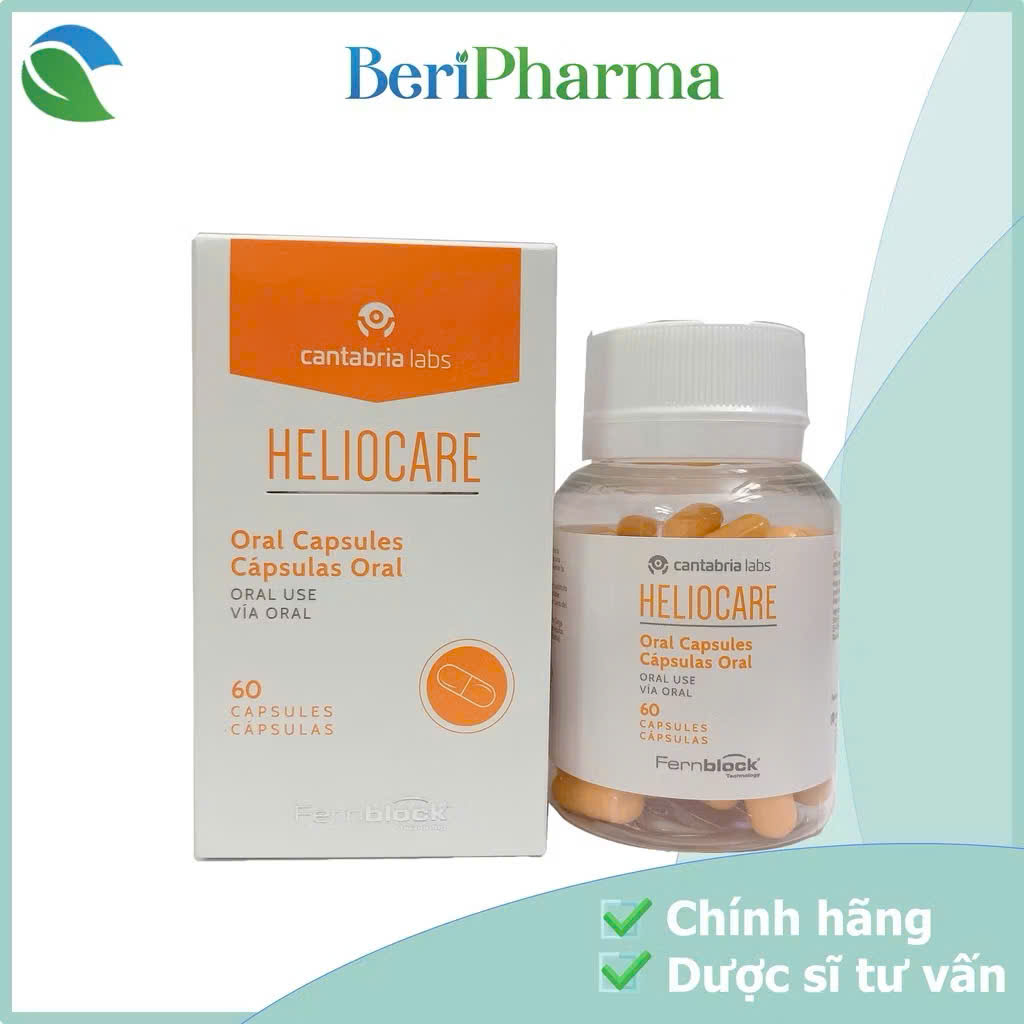 Heliocare Viên Chống Nắng Oral 60 Viên