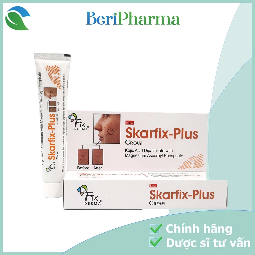 Fixderma Kem Dưỡng Sáng Da Skarfix Plus Cream 15g