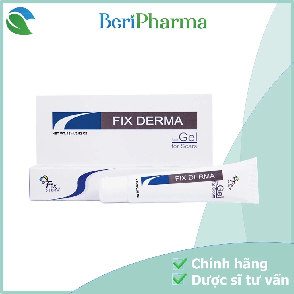 Fixderma Gel Làm Mờ Sẹo Scar Gel 15ml