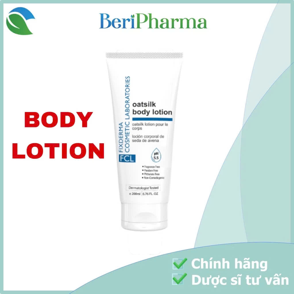 FCL Sữa Dưỡng Thể, Dưỡng Ẩm Dành Cho Da Khô Và Da Nhạy Cảm Oat Silk Body Lotion 200ml