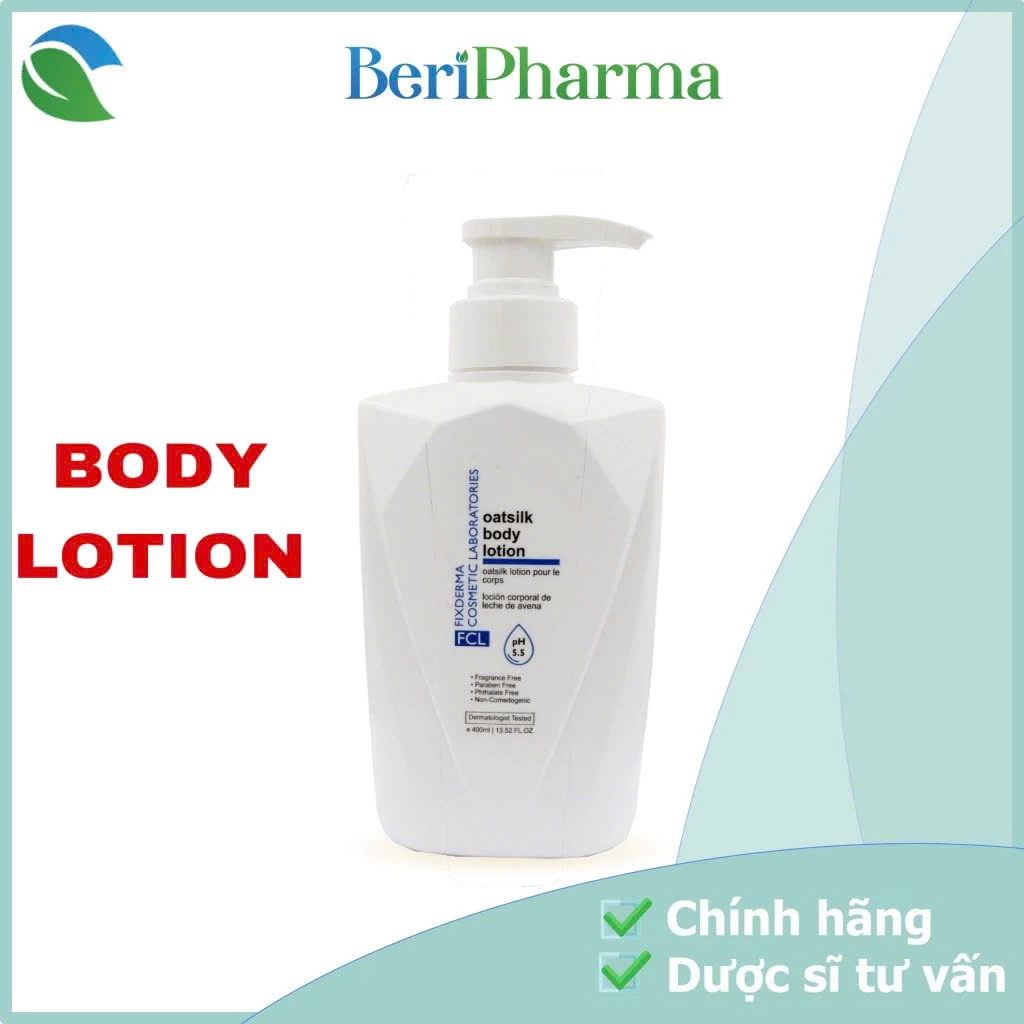 FCL Sữa Dưỡng Thể, Dưỡng Ẩm Dành Cho Da Khô Và Da Nhạy Cảm Oat Silk Body Lotion 400ml