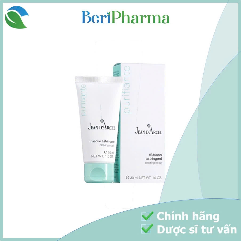 Jean D'Arcel Mặt Nạ Giảm Mụn & Se Khít Lỗ Chân Lông Clearing Mask 30ml