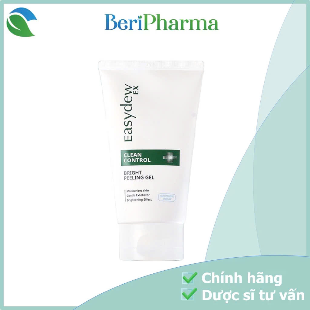 Easydew Ex Gel Tẩy Tế Bào Chết Dành Cho Mọi Loại Da Clean Control Bright Peeling Gel 120ml
