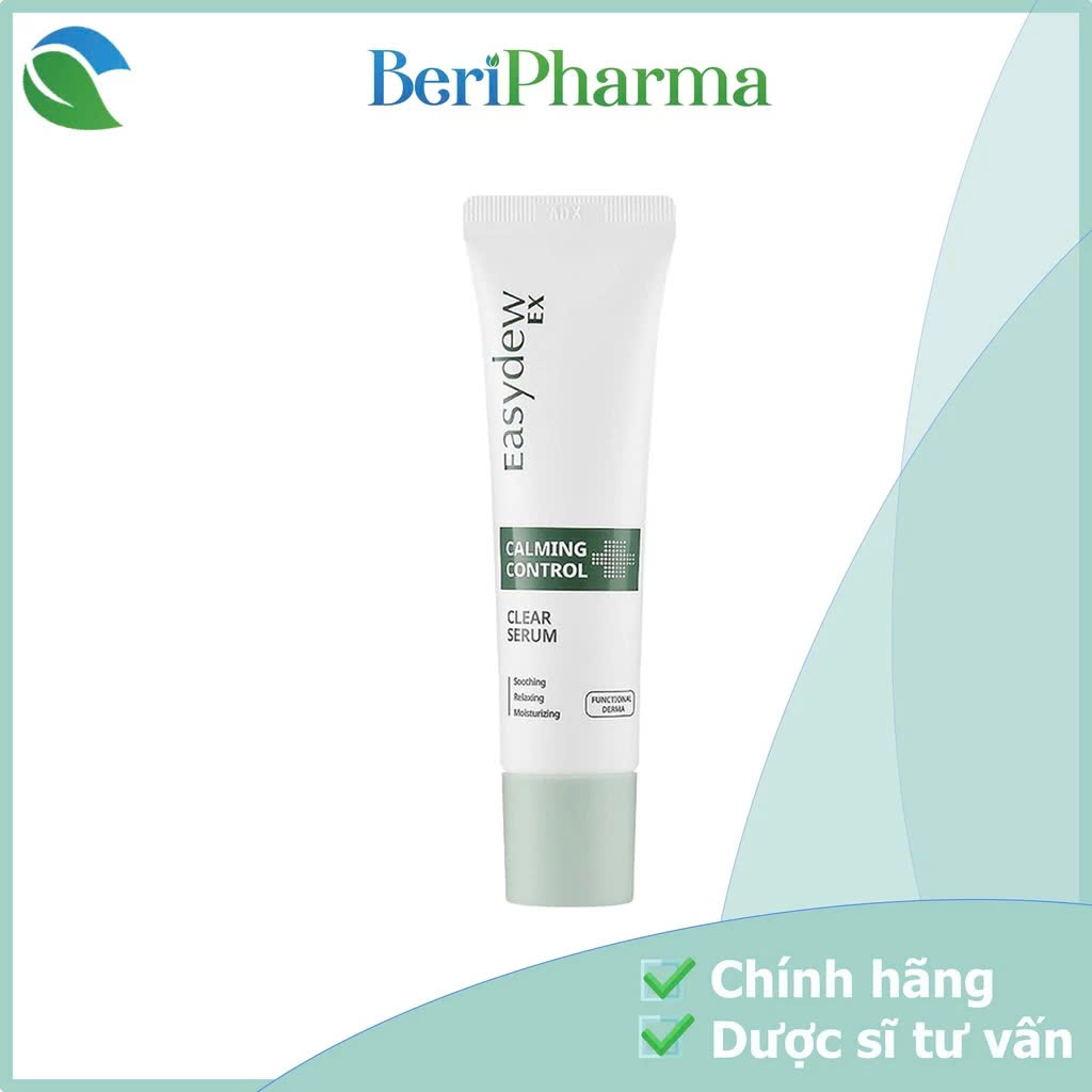 Easydew Ex Tinh Chất Phục Hồi Làm Dịu Cho Da Dầu Mụn Calming Control Clear Serum 30ml
