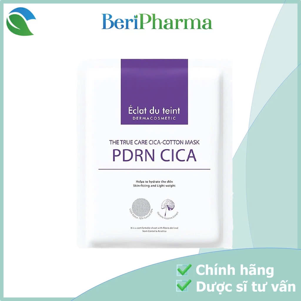 Éclat Du Teint Mặt Nạ Phục Hồi Làm Dịu Da PDRN Cica (1 Miếng)