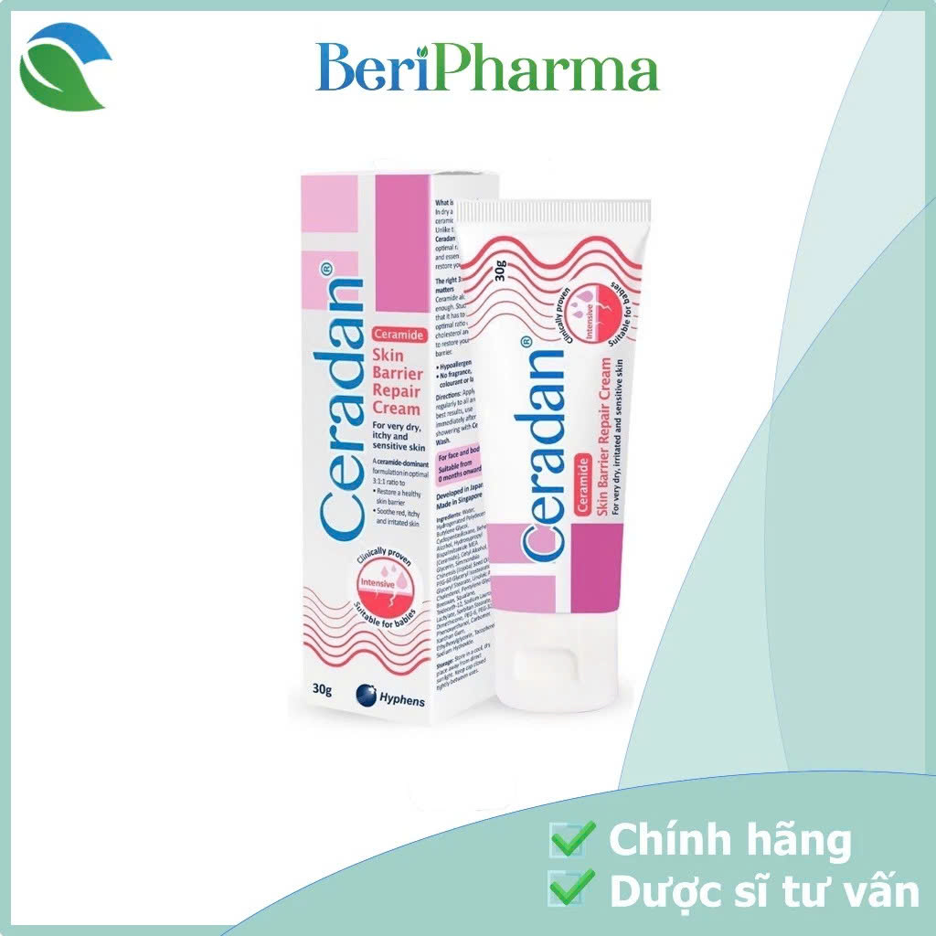 Ceradan Kem Phục Hồi Hàng Rào Bảo Vệ Da Skin Barrier Repair Cream 80g