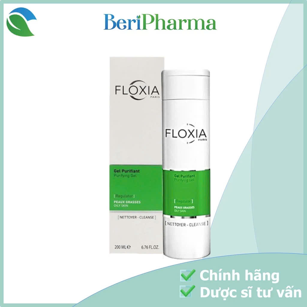 Floxia Gel Rửa Mặt Dành Cho Da Nhờn, Mụn Purifying Gel 200ml