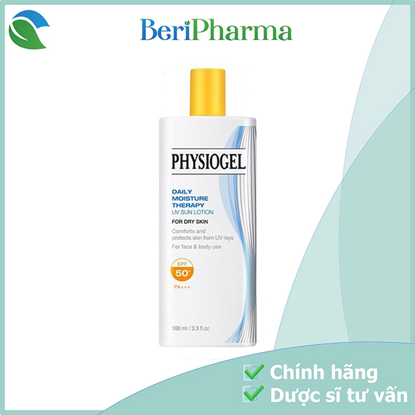 PHYSIOGEL Sữa Chống Nắng Dưỡng Ẩm Physiogel Daily Moisture Therapy 100ml