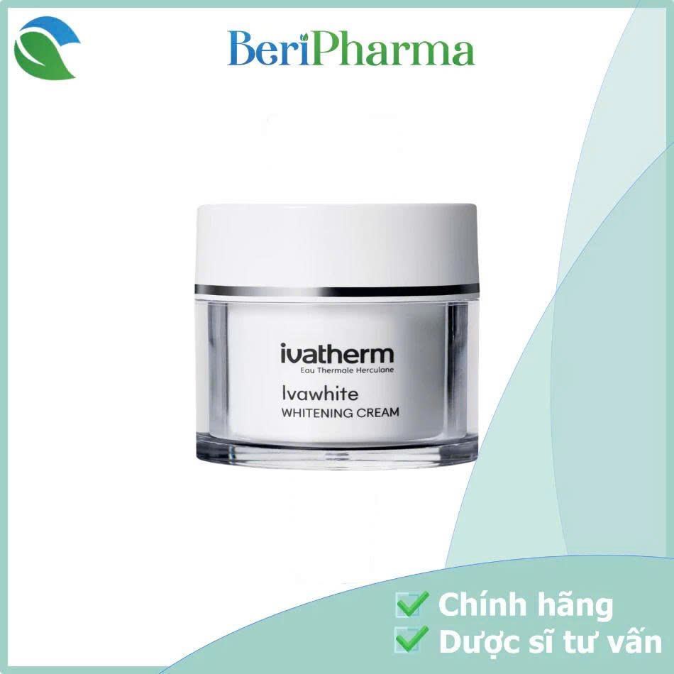 Ivatherm - Ivawhite Kem Dưỡng Hỗ Trợ Cải Thiện Nám Và Làm Sáng Da Whitening Cream 50ml
