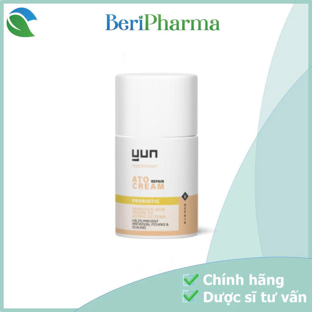 YUN Probiotherapy Kem Dưỡng Giảm Đỏ Da Và Bong Da Ato Probiotic Repair Cream 50ml