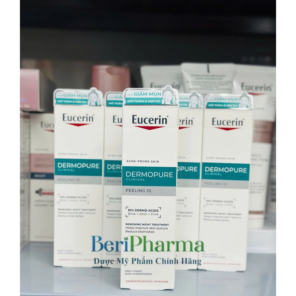 Eucerin Tinh Chất Giảm Mụn Dermopure Clinical Peeling 10 40ml