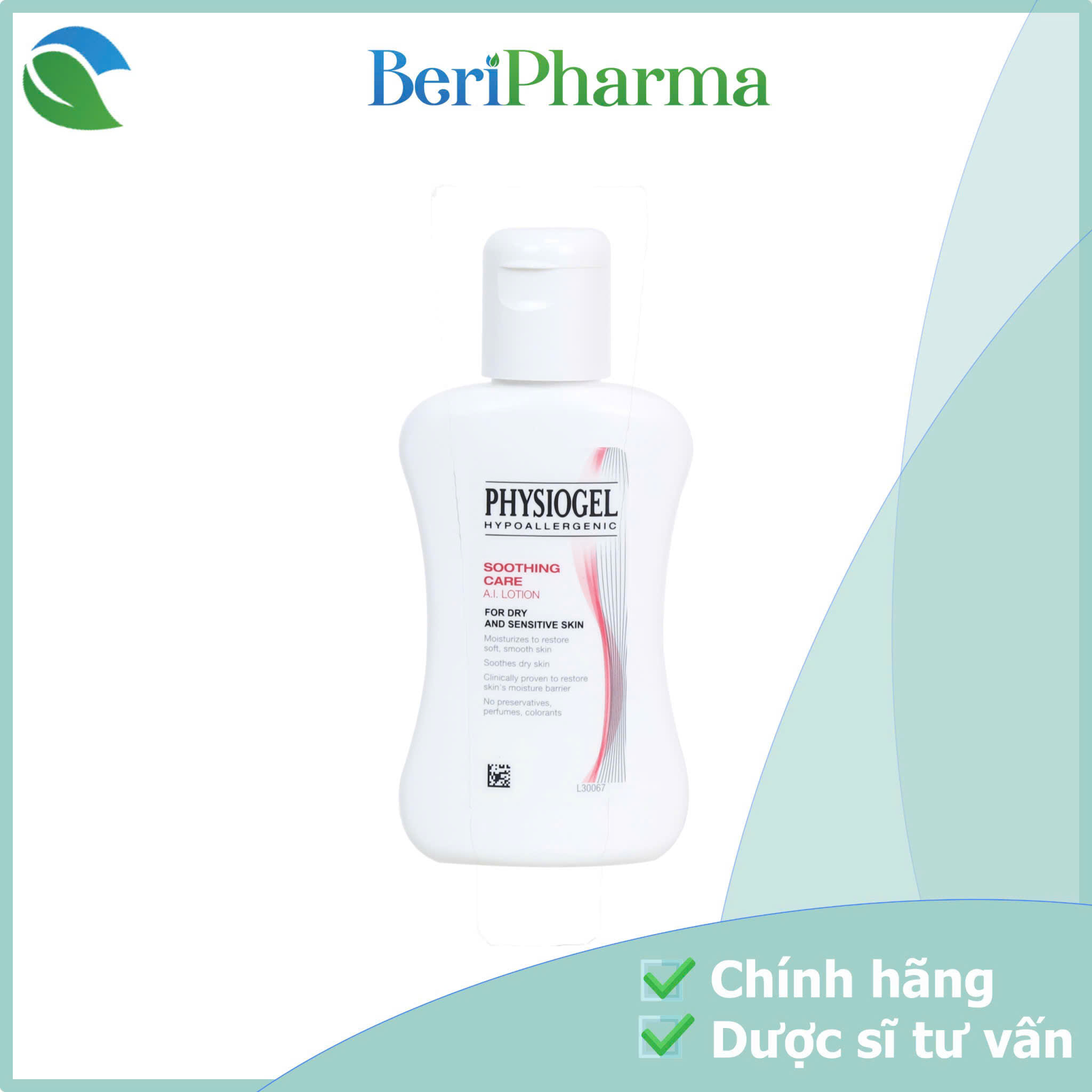 PHYSIOGEL Sữa Dưỡng Ẩm Physiogel Soothing Care A.I. Lotion 100ml