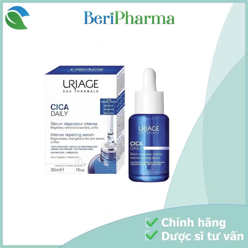 Uriage Tinh Chất Dưỡng Ẩm Và Phục Hồi Da Hằng Ngày Cica Daily Repairing Serum 30ml