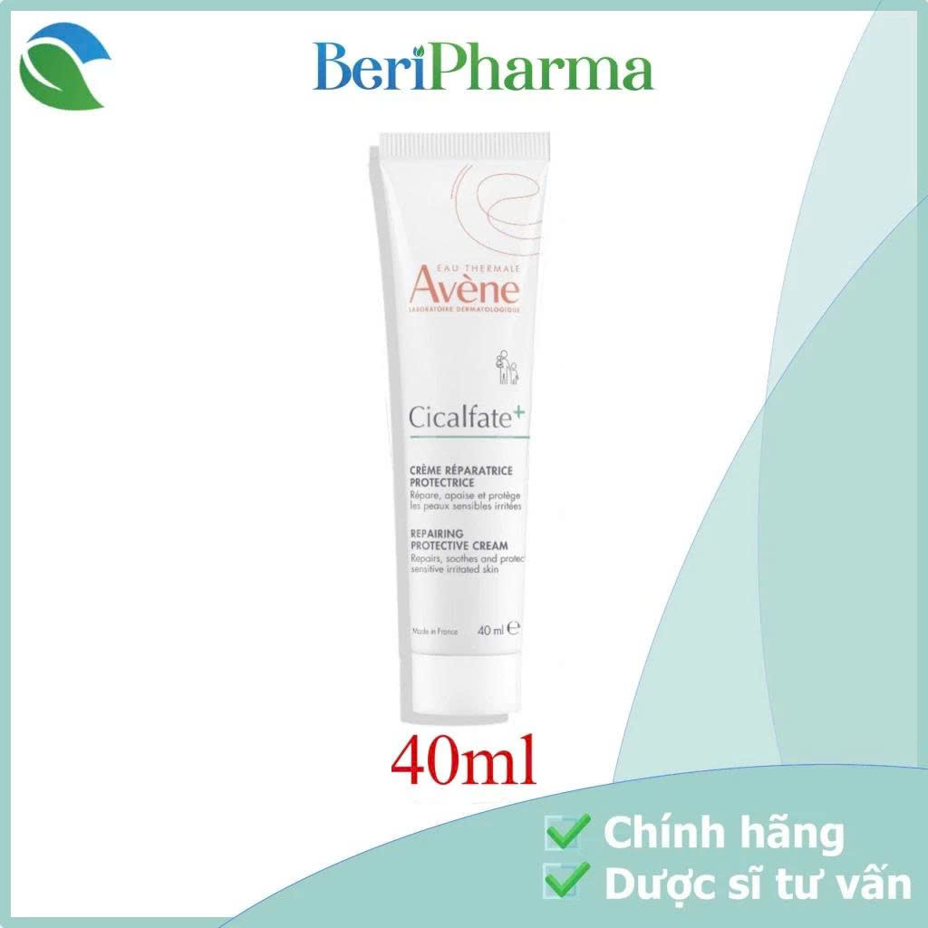 Avène Kem Phục Hồi Da Tổn Thương Và Da Nhạy Cảm Cicalfate Repairing Cream 40ml